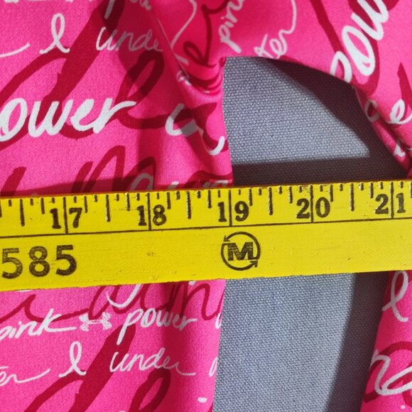 Under Armour Hoodie women's size M semi fitted pink colour with graphic design - Picture 10 of 11